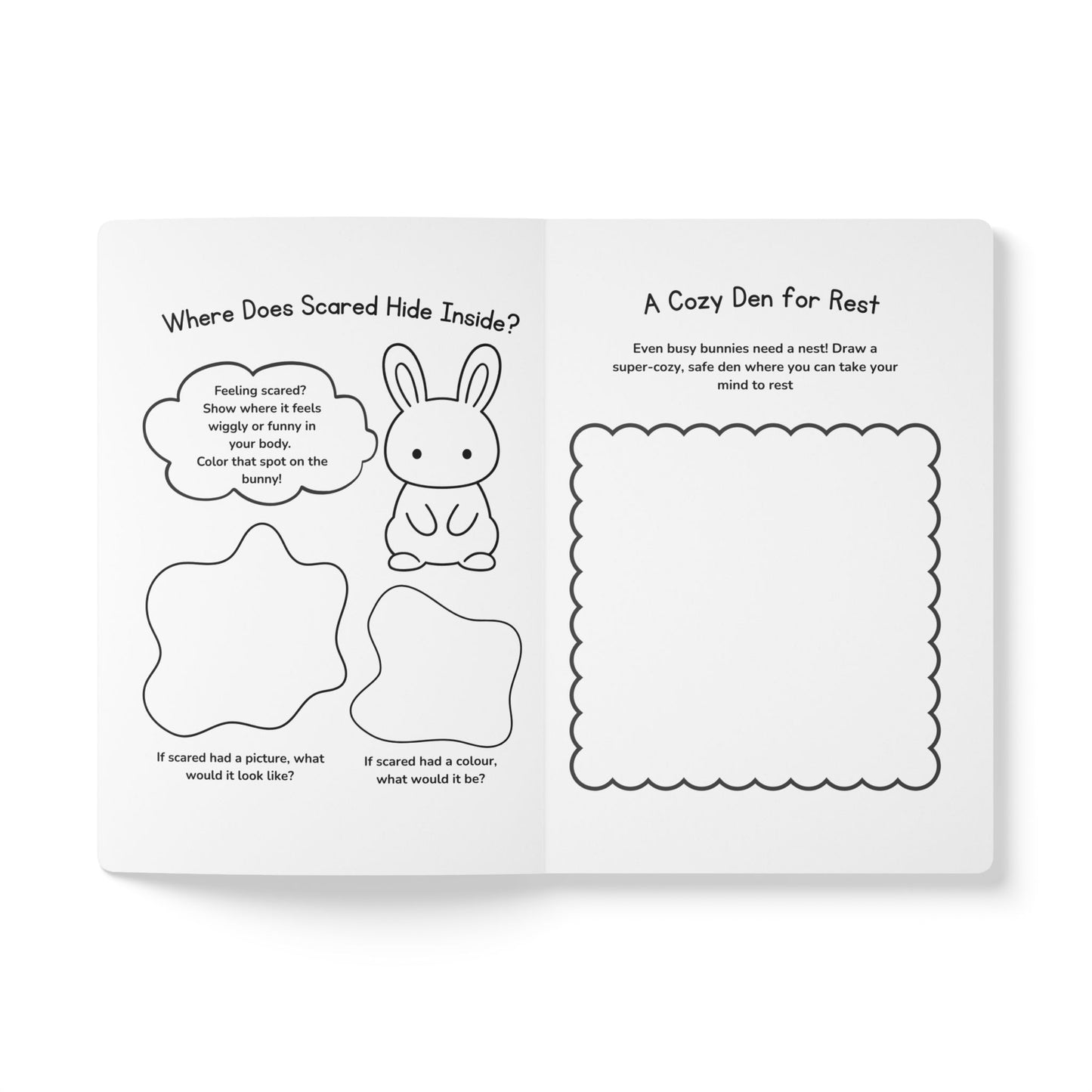 Feelings Adventure Emotional Support Colouring Book Ages 4+