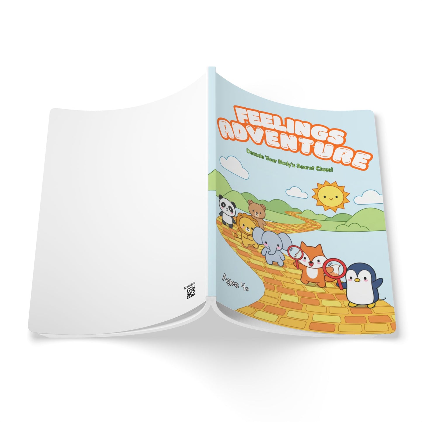 Feelings Adventure Emotional Support Colouring Book Ages 4+